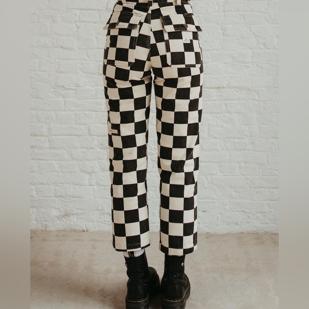 COPY - P&Co 304 Service Fatigue Pants - Checkerboard - UK8/US4